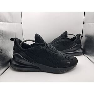 Size 9.5W | 8M - Nike Air Max 270 Triple Black (Women's) - AH6789-006